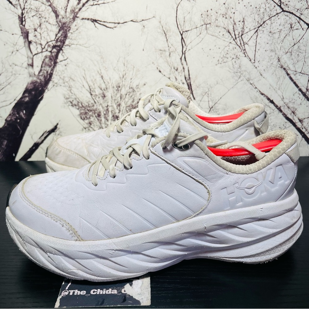 Hoka One Slip resistant White